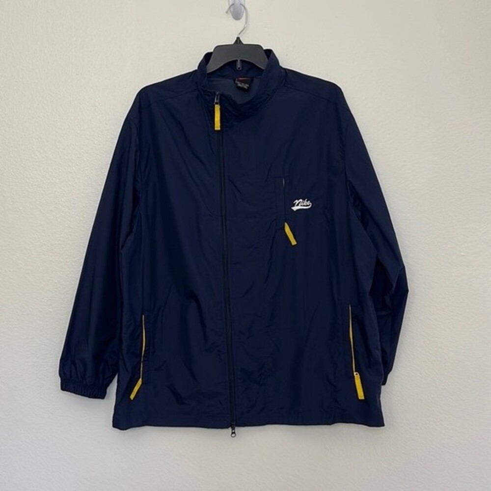Vintage Nike Full Zip Mens Jacket Windbreaker Size XL Used Pre Owned Classic